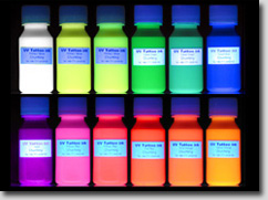 UV Tattoo Ink Full Set